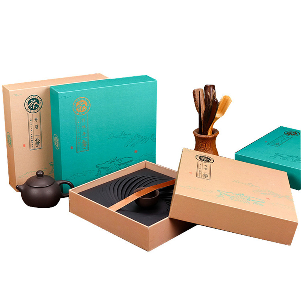 Manufacturers direct creative paper box gift box color box custom tea box gift box     V